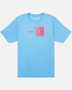 Hurley Tshirts & Tops*Everyday Halfer Gradient Short Sleeve Tee