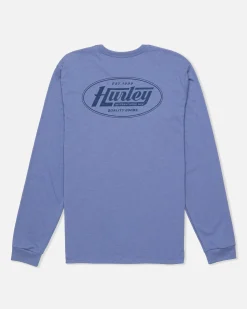Hurley Tshirts & Tops|Long Sleeves*Everyday H2O-Dri Oil Change Slub Long Sleeve