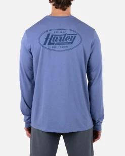 Hurley Tshirts & Tops|Long Sleeves*Everyday H2O-Dri Oil Change Slub Long Sleeve