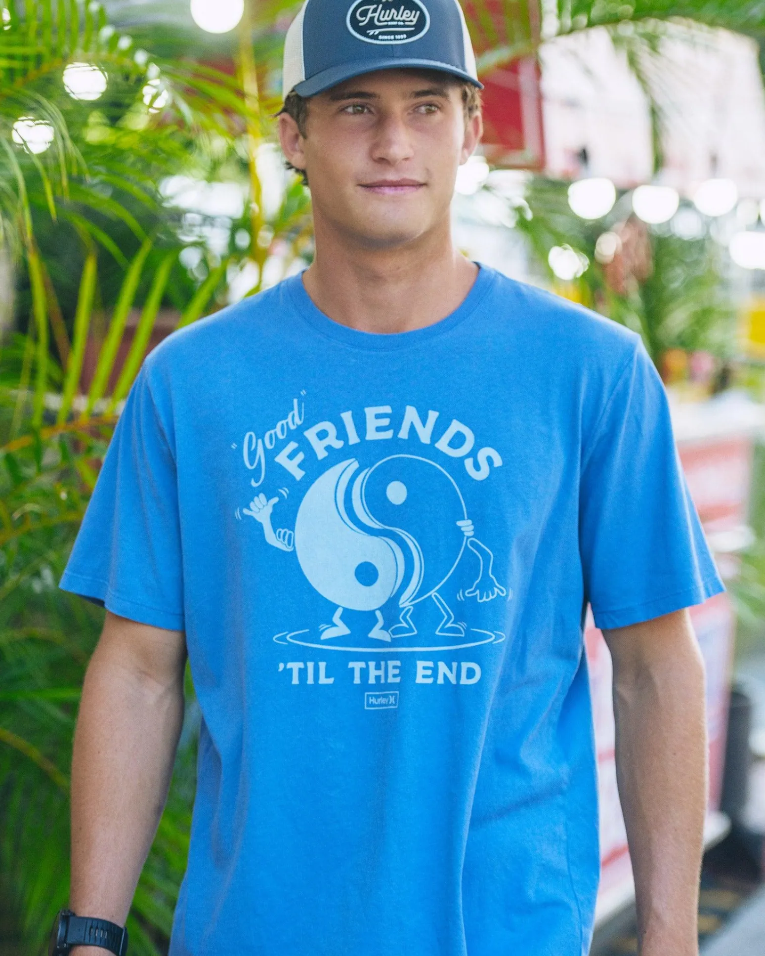 Hurley Tshirts & Tops*Everyday Naturals Short Sleeve Tee