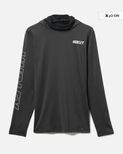 Hurley Tshirts & Tops|Long Sleeves*Explore H2O-Dri Atticus Fastlane Hooded UPF Long Sleeve