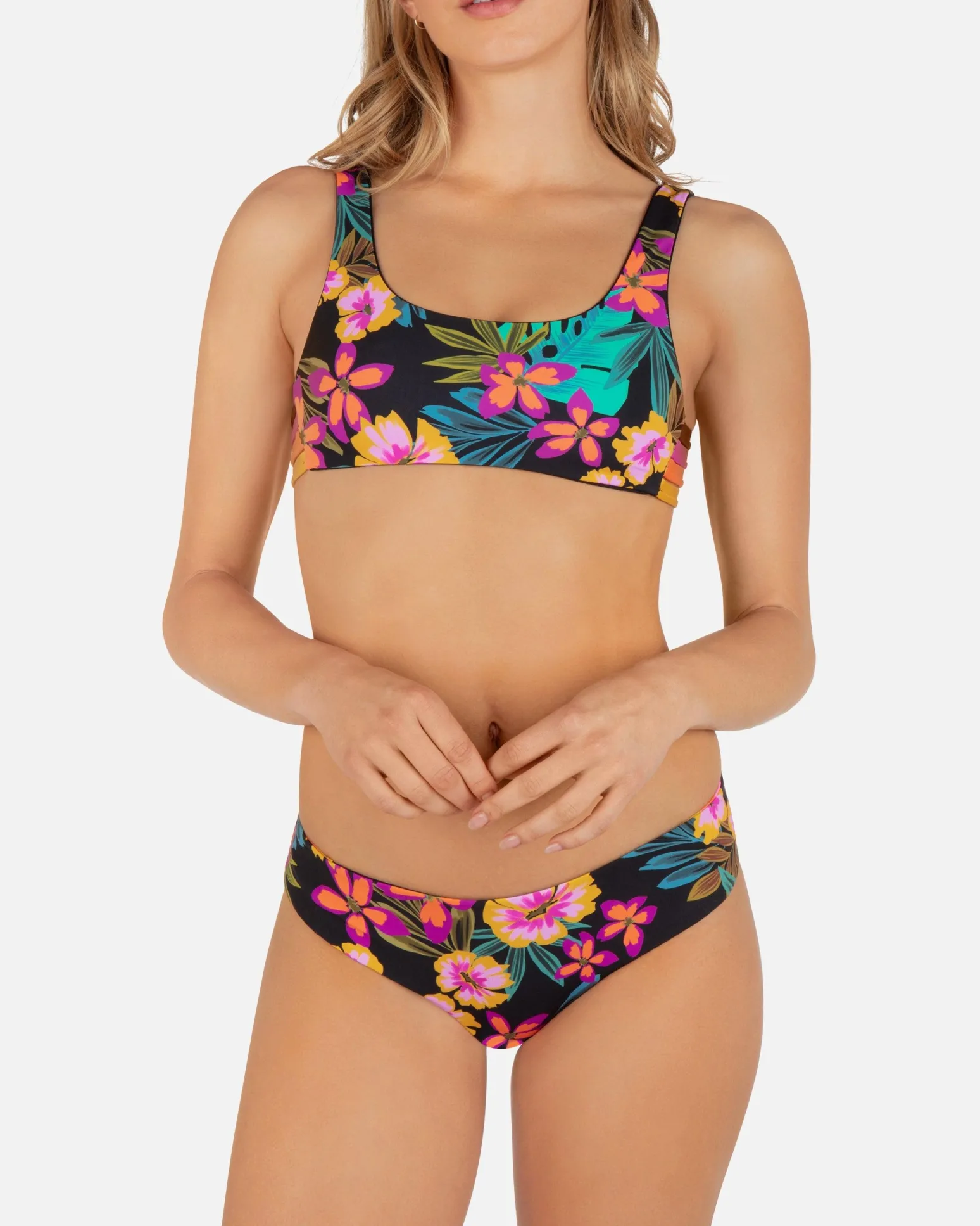 Women Hurley Bikini Bottoms|Bikinis*Fiji Fantasy Reversible Cheeky Hipster