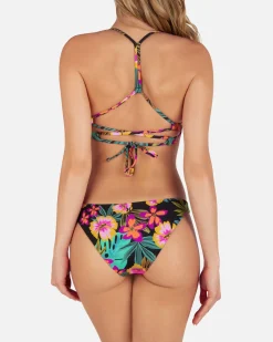 Women Hurley Bikini Bottoms|Bikinis*Fiji Fantasy Reversible Moderate Bottom