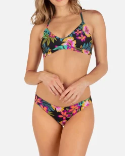 Women Hurley Bikini Bottoms|Bikinis*Fiji Fantasy Reversible Moderate Bottom