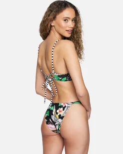 Women Hurley Bikini Bottoms|Bikinis*Flora Reversible Cheeky Slider Bikini Bottom