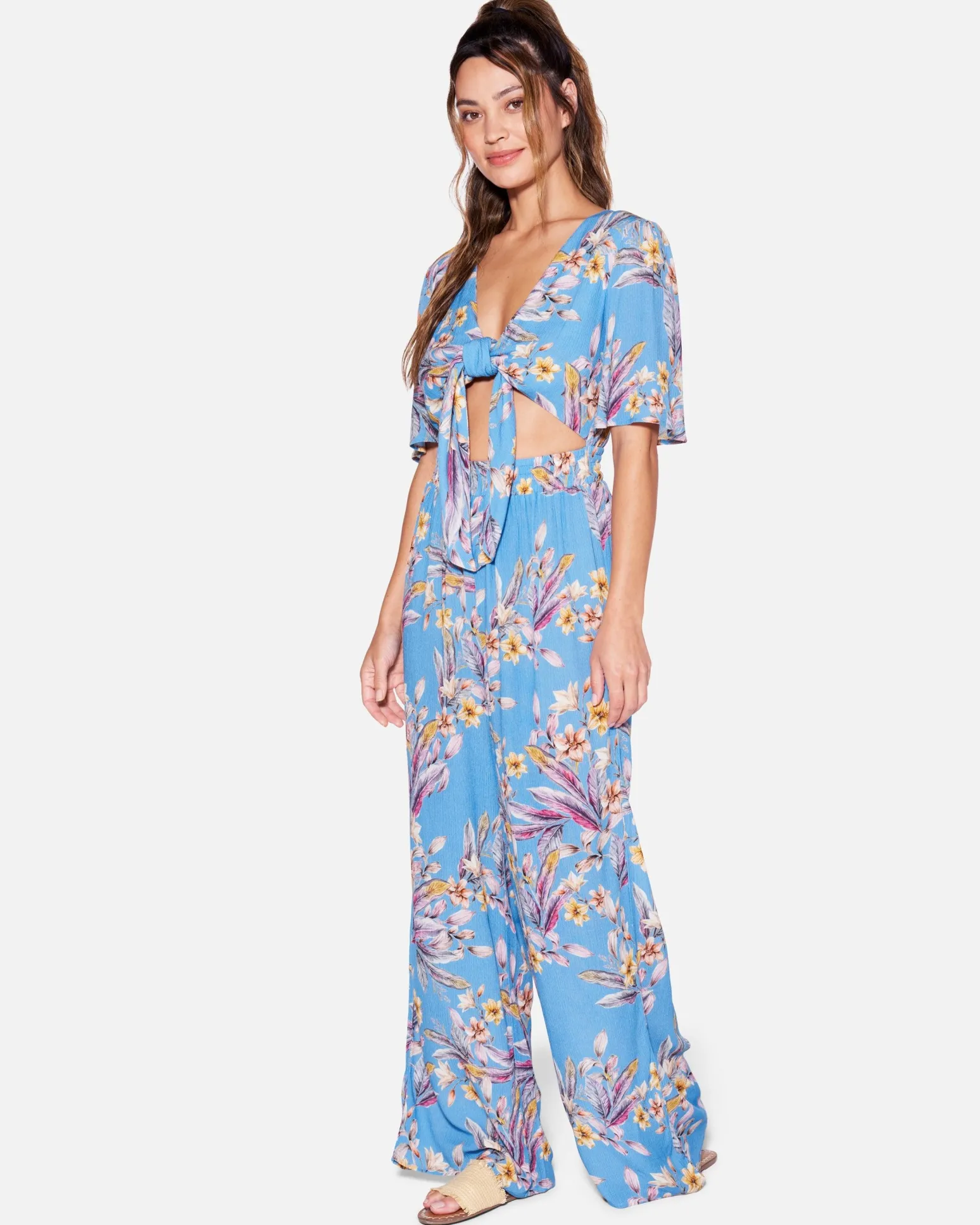 Women Hurley Dresses & Rompers*Flora Tie Front Jumpsuit