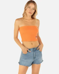 Women Hurley Tops & T-Shirts*Fun Guy Tube Top