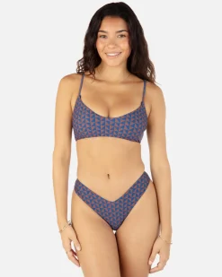 Women Hurley Bikini Bottoms|Bikinis*Geo Mirage V Front Skimpy Bottom