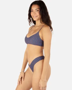 Women Hurley Bikini Bottoms|Bikinis*Geo Mirage V Front Skimpy Bottom