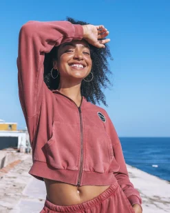 Women Hurley Hoodies & Fleece*Have Fun Crop Zip Up Hoodie