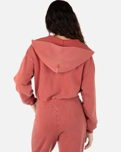 Women Hurley Hoodies & Fleece*Have Fun Crop Zip Up Hoodie