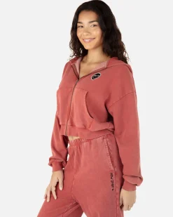 Women Hurley Hoodies & Fleece*Have Fun Crop Zip Up Hoodie