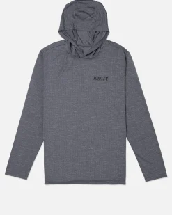 Hurley Rashguards & Surf Shirts|Rashguards & Surf Shirts*H20-Dri Outback Long Sleeve Hood