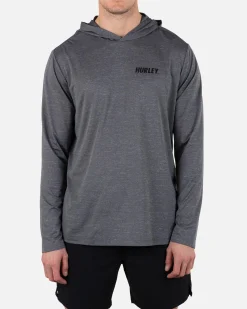 Hurley Rashguards & Surf Shirts|Rashguards & Surf Shirts*H20-Dri Outback Long Sleeve Hood