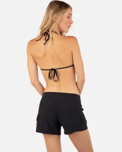 Women Hurley Boardshorts*Hibiscus 3" Cargo Boardshort