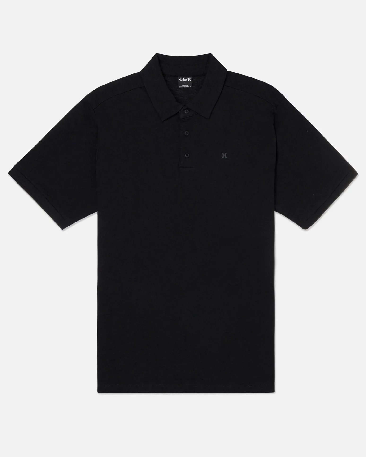 Hurley Polo Shirts|Tshirts & Tops*H2O-Dri Ace Slub Short Sleeve Polo