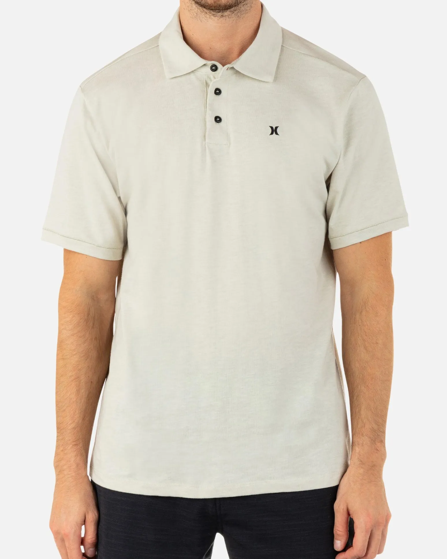 Hurley Polo Shirts|Tshirts & Tops*H2O-Dri Ace Slub Short Sleeve Polo
