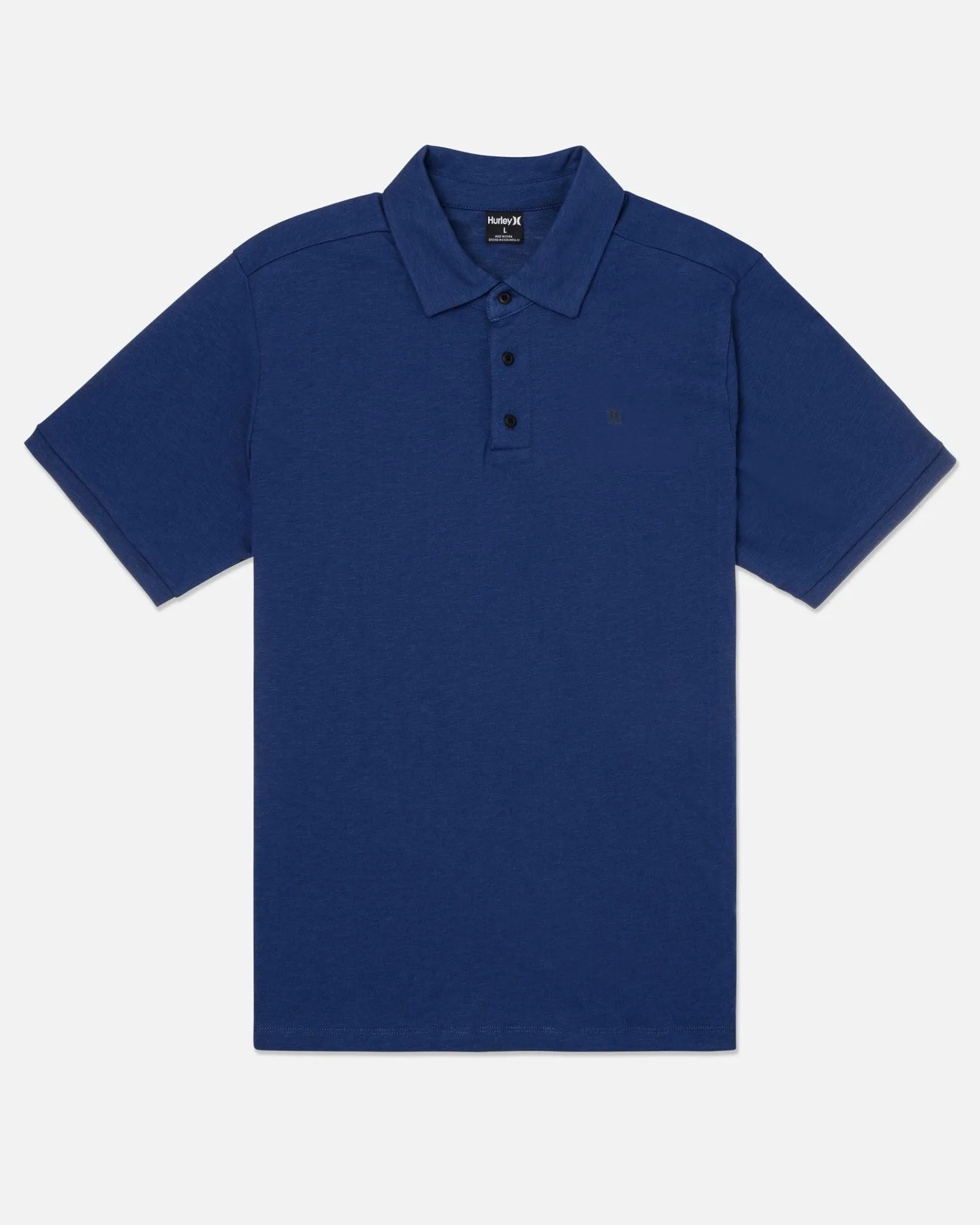 Hurley Polo Shirts|Tshirts & Tops*H2O-Dri Ace Slub Short Sleeve Polo