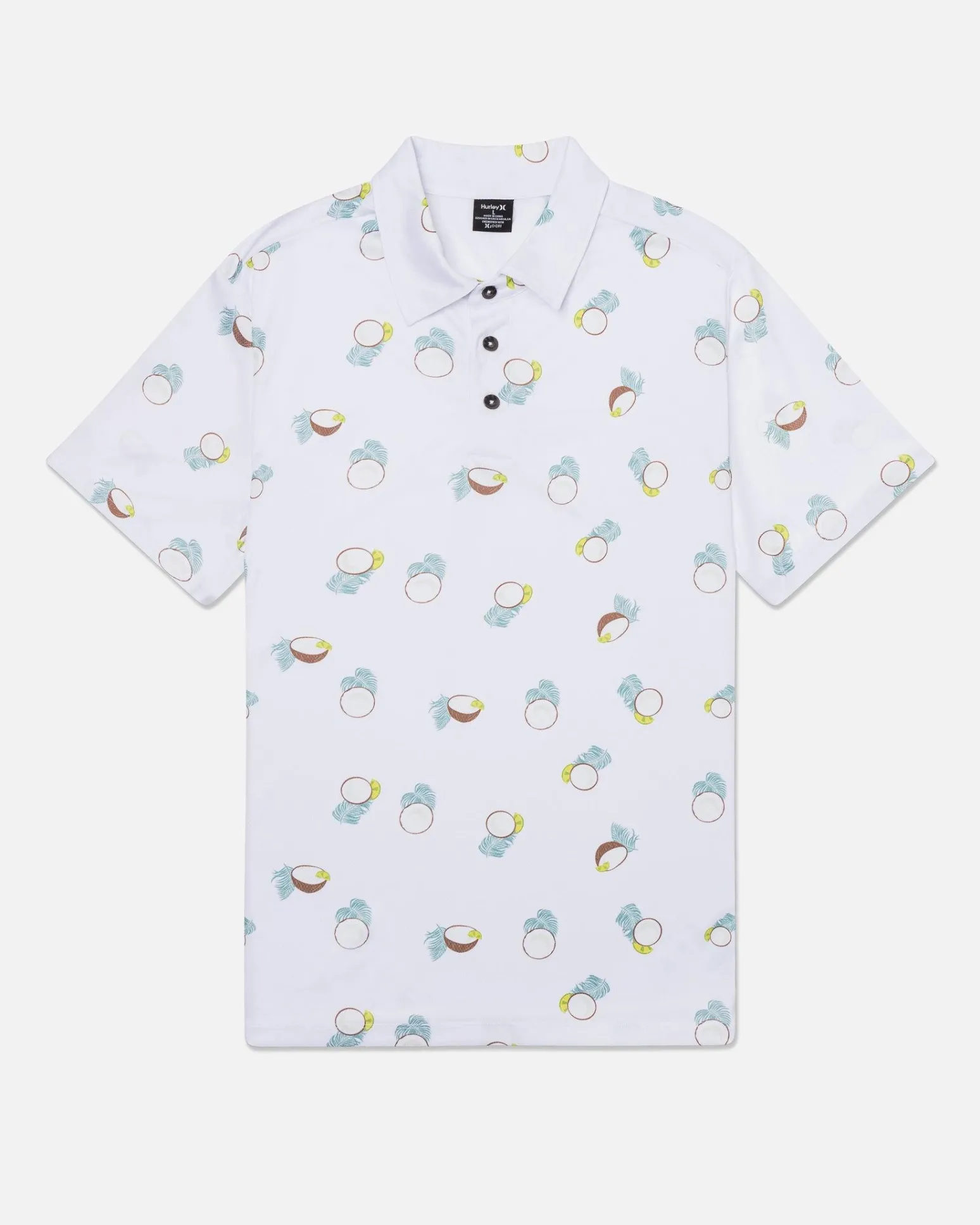 Hurley Polo Shirts|Tshirts & Tops*H2O-Dri Fiesta Mesh Ace Polo