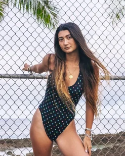 Women Hurley One Piece*Icon Cheeky Racerback One Piece