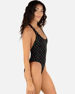 Women Hurley One Piece*Icon Cheeky Racerback One Piece