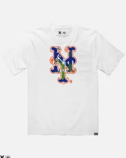 Hurley Tshirts & Tops*X 47 New York Mets Short Sleeve T-Shirt