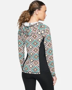 Women Hurley Rashguards & Surf Shirts|Rashguards & Surf Shirts*X Black Girls Surf Long Sleeve Hoodie Rashguard
