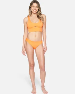 Women Hurley Bikini Bottoms|Bikinis*X Moore Aloha Max Beach Break Full Tab Side Bikini Bottom