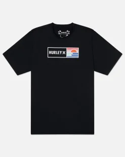 Hurley Tshirts & Tops*Hybrid UPF Short Sleeve