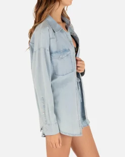 Women Hurley Tops & T-Shirts*Jackson Western Long Sleeve Button Up