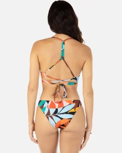 Women Hurley Bikini Bottoms|Bikinis*Jungle Beach Reversible Moderate Bottom