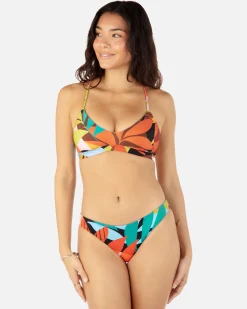 Women Hurley Bikini Bottoms|Bikinis*Jungle Beach Reversible Moderate Bottom