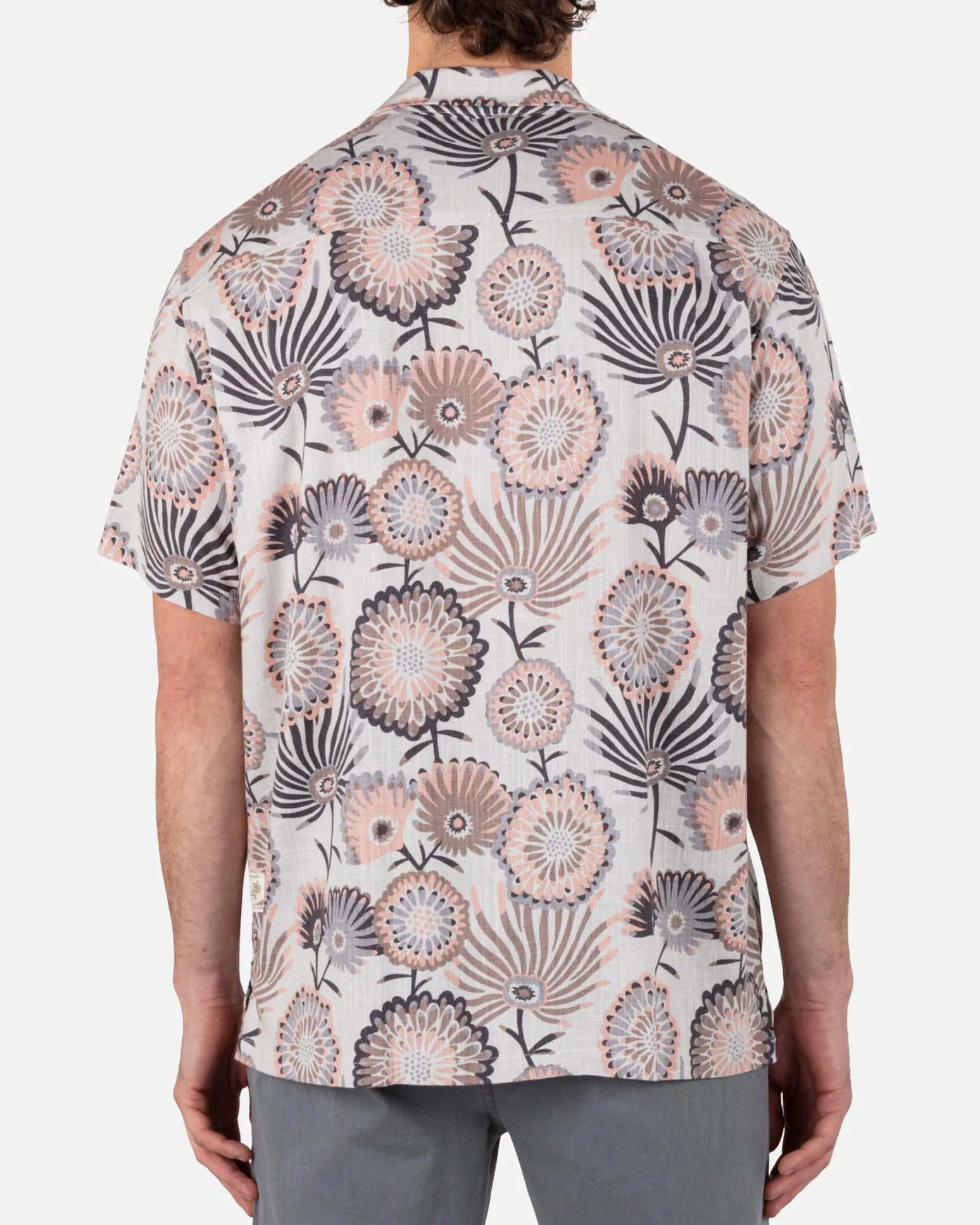 Hurley Tshirts & Tops|Button Downs*Linen Rincon Camp Short Sleeve