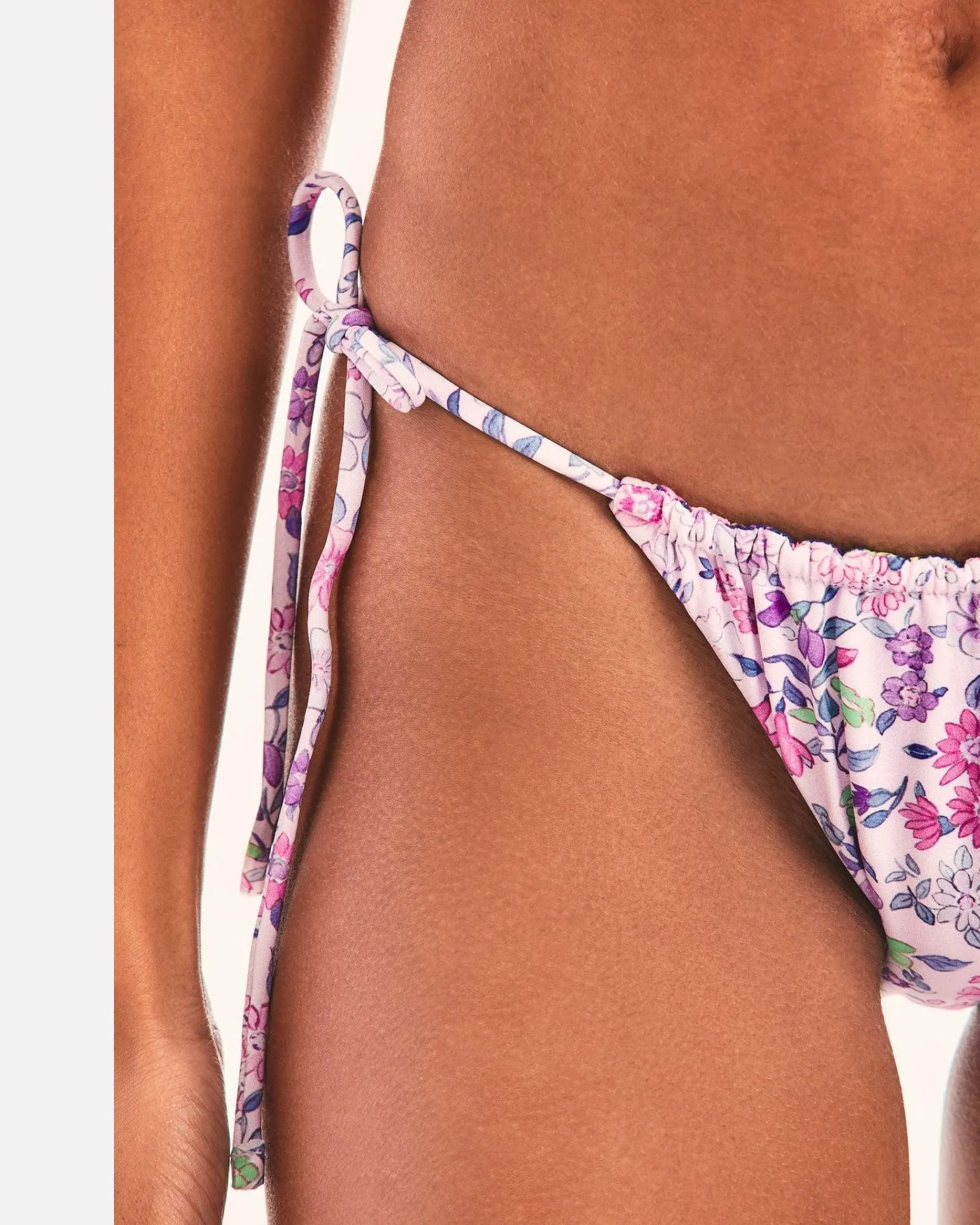 Women Hurley Bikini Bottoms|Bikinis*LSF X - Sunny Meadow Reversible Cheeky Tie Side Bottom