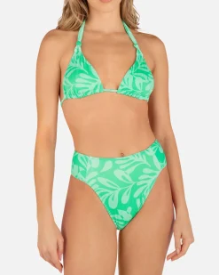 Women Hurley Bikini Tops|Bikinis*Marina Rib Soft Tie Tri Top