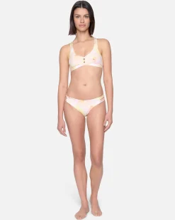 Women Hurley Bikini Bottoms|Bikinis*Max Aloha Hibiscus Moderate Bottom