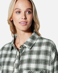Women Hurley Tops & T-Shirts*Odessa Plaid Boyfriend Shirt