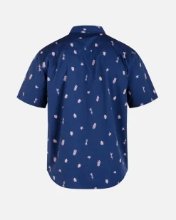 Hurley Tshirts & Tops|Button Downs*ONE AND ONLY LIDO STRETCH SHORT SLEEVE SHIRT