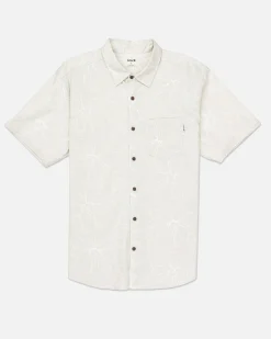 Hurley Tshirts & Tops|Button Downs*One And Only Lido Stretch Short Sleeve Shirt