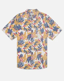 Hurley Tshirts & Tops|Button Downs*One And Only Lido Stretch Short Sleeve Shirt