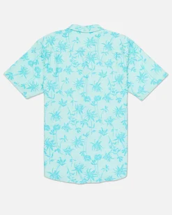 Hurley Tshirts & Tops|Button Downs*One And Only Stretch Print Short Sleeve Shirt