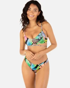 Women Hurley Bikini Bottoms|Bikinis*Paradise Reversible Cheeky Scoop Bottom