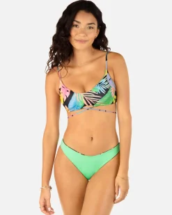 Women Hurley Bikini Bottoms|Bikinis*Paradise Reversible Cheeky Scoop Bottom