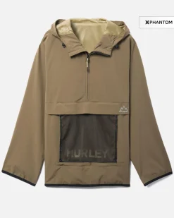 Hurley Jackets & Outerwear*Phantom Packable Anorak Pullover Jacket
