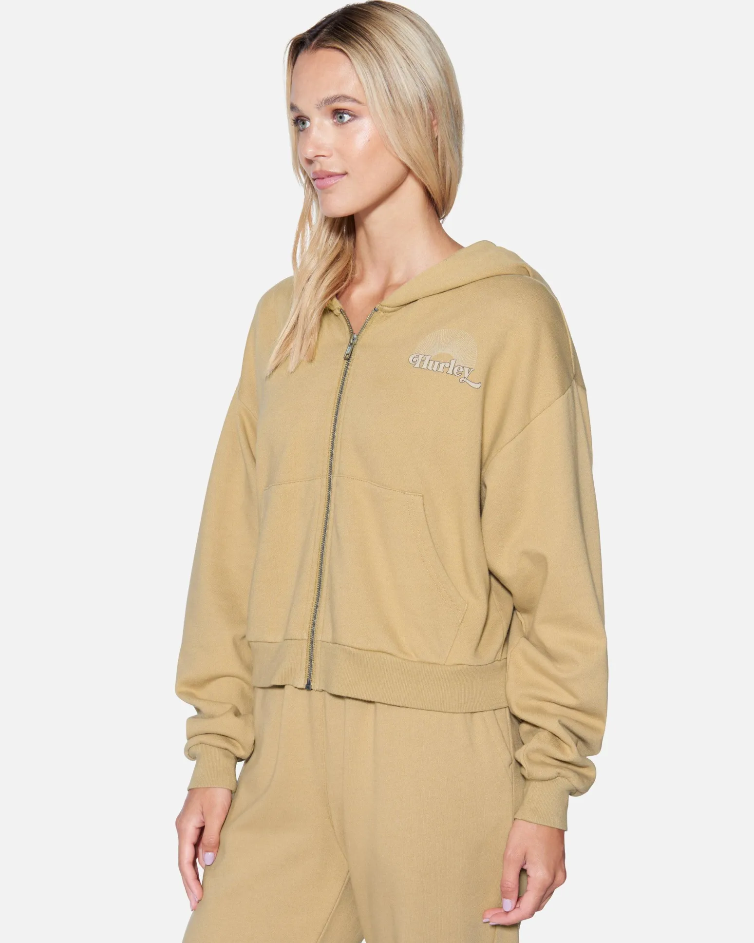 Women Hurley Hoodies & Fleece*Playa Crop Zip Up Hoodie