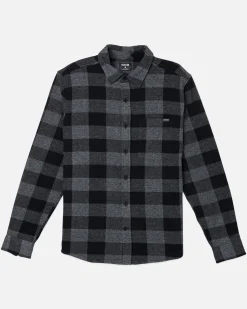 Hurley Tshirts & Tops|Button Downs*Portland Knit Long Sleeve Flannel