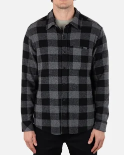 Hurley Tshirts & Tops|Button Downs*Portland Knit Long Sleeve Flannel