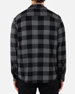 Hurley Tshirts & Tops|Button Downs*Portland Knit Long Sleeve Flannel