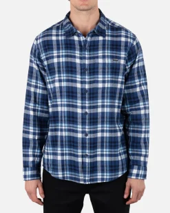 Hurley Tshirts & Tops|Button Downs*Portland Organic Long Sleeve Flannel