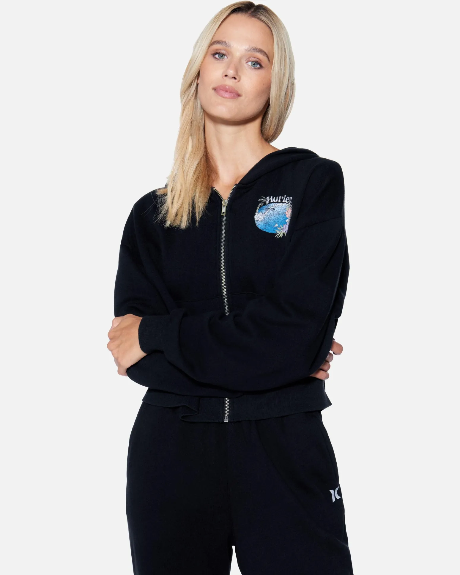 Women Hurley Hoodies & Fleece*Protect The Sea Crop Zip Up Hoodie
